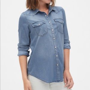 Maternity Denim Shirt